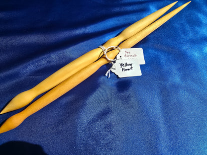 Pau Amarello AKA Yellow Heart Wand Traditional Length