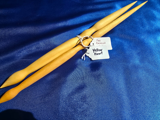 Pau Amarello AKA Yellow Heart Wand Traditional Length