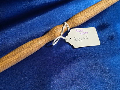 Black Limba Wand Traditional Length