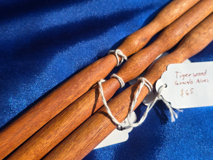 Tigerwood (Goncalo Alves) Wand Traditional Length