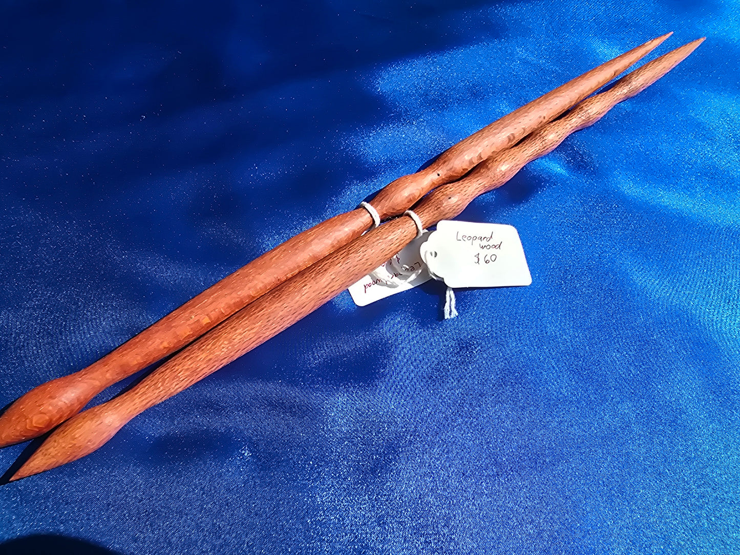 Leopardwood Wand Traditional Length