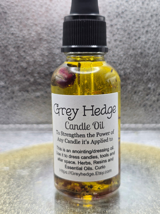 Candle ritual oil