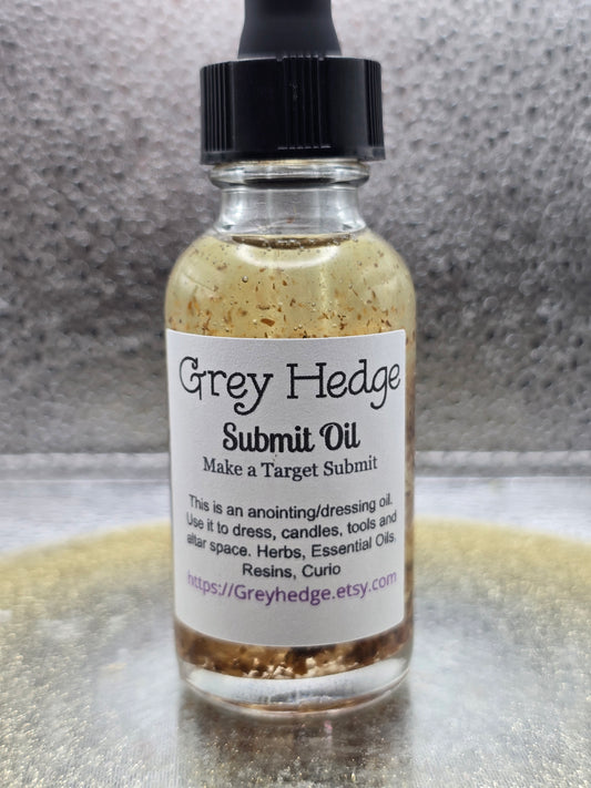 Submit ritual oil