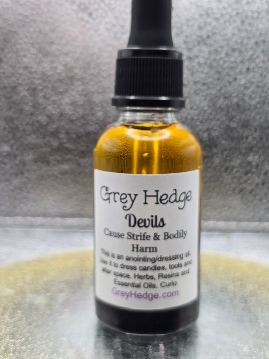 Devils ritual oil
