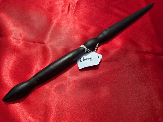 Ebony Wand Traditional Length