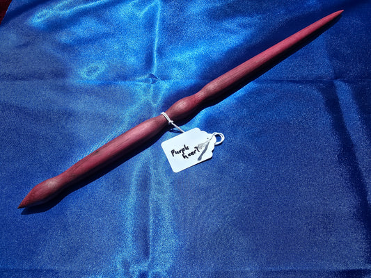 Purple Heart Wand Traditional Length