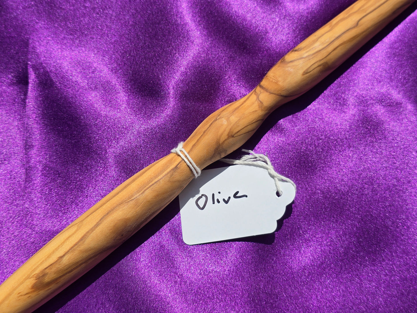 Olive Wood Wand Traditional Length