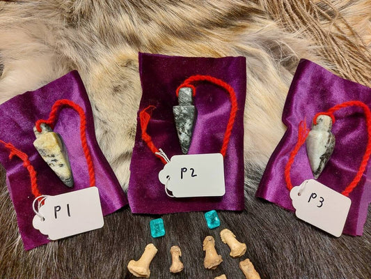 Hand Carved Soapstone Pendulum