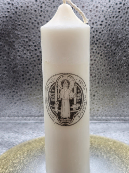 Saint Benedict ritual candle