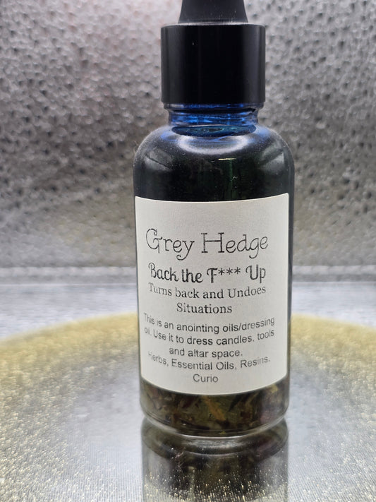 Back The F*** up - reversing ritual oil