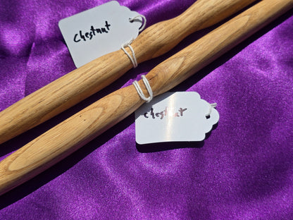 Chestnut Traditional Length Wand