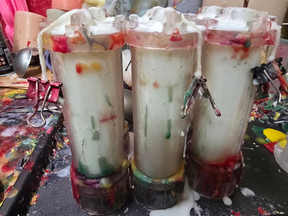 Cleansing ritual candle