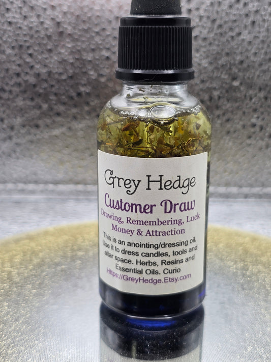 Customer Draw ritual oil