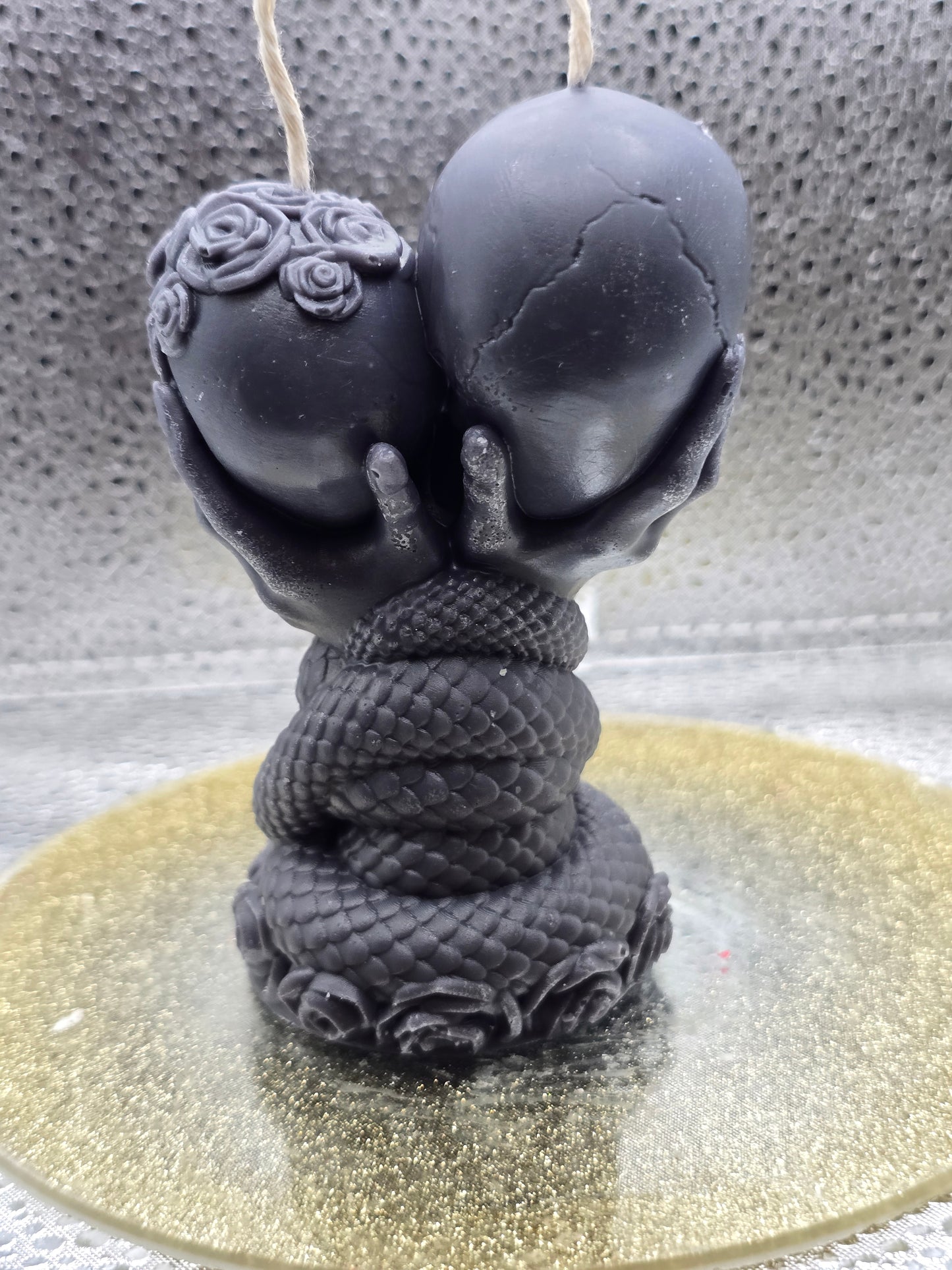Double Skull Candle