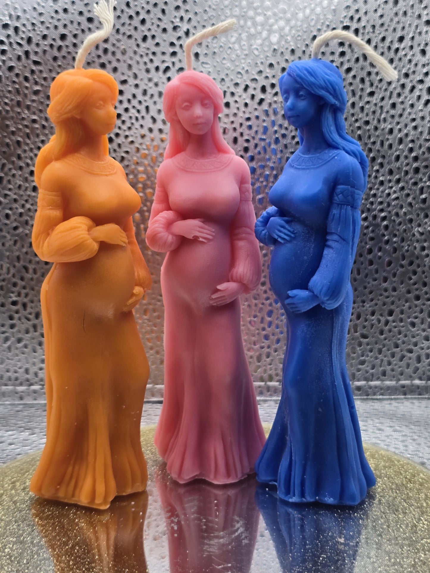 Fertility figural candle