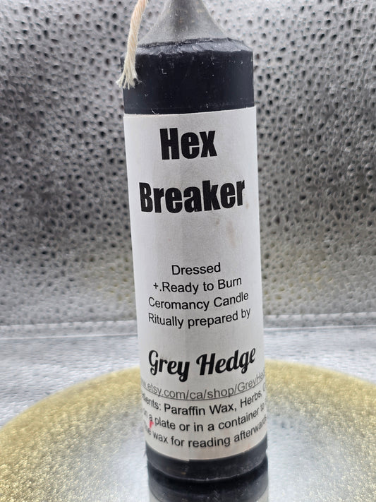 Hex Breaker ritual candle