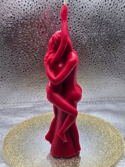 Lovers Candle Front To Front
