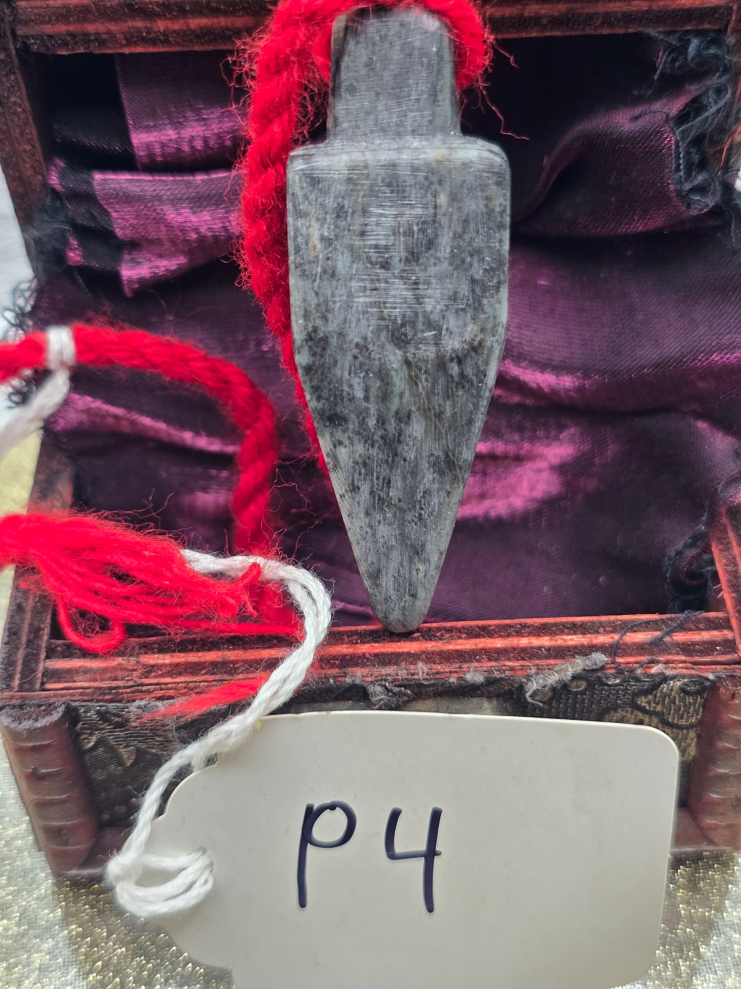 Hand Carved Soapstone Pendulum