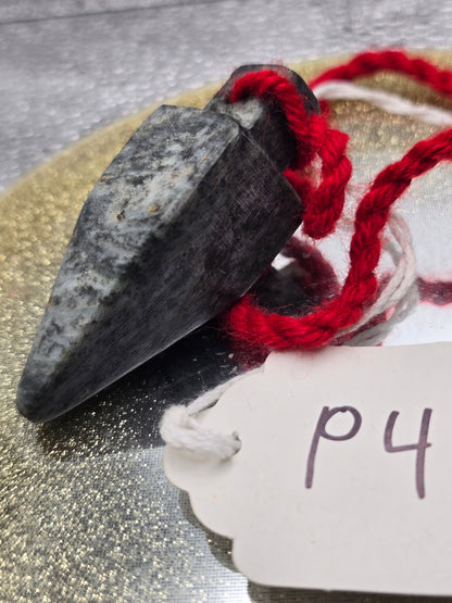 Hand Carved Soapstone Pendulum