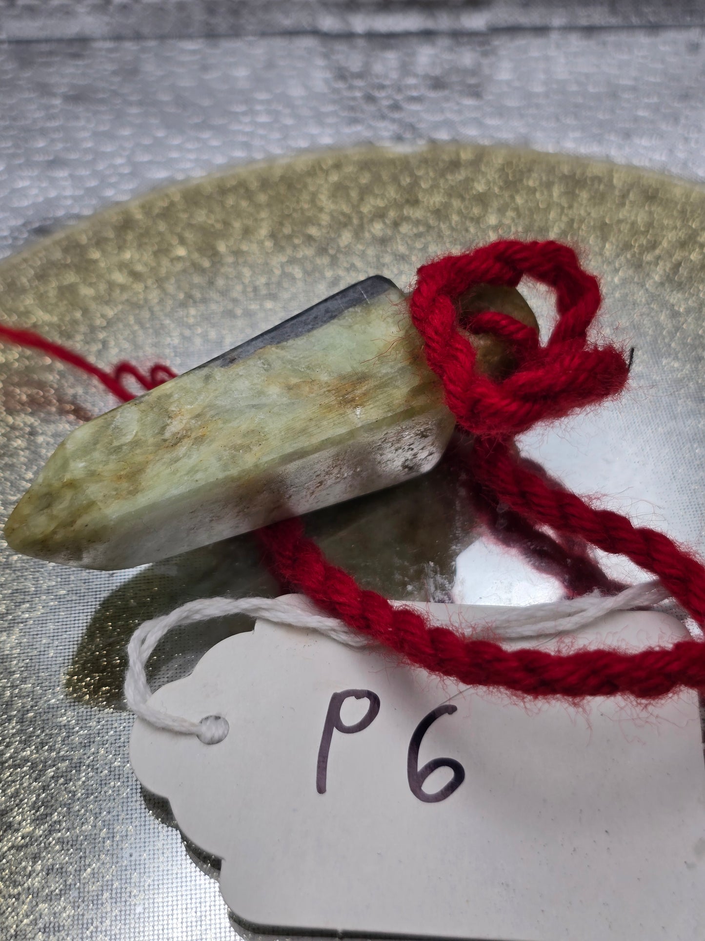 Hand Carved Soapstone Pendulum