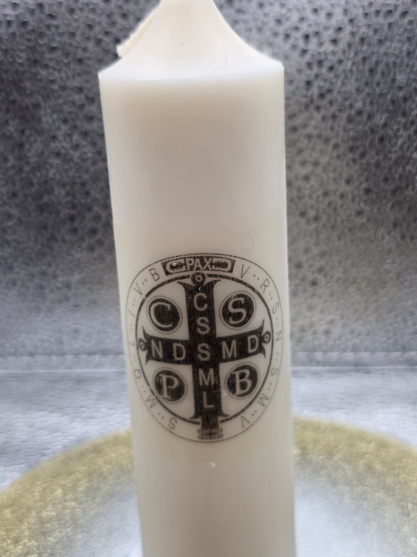 Saint Benedict ritual candle
