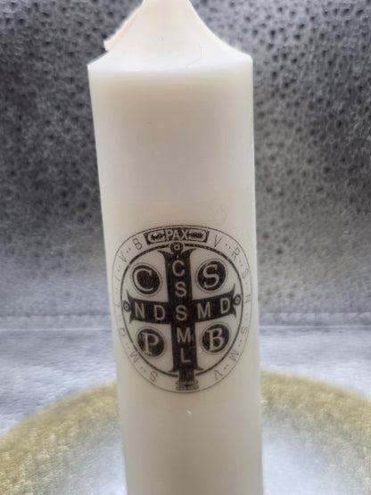 Saint Benedict ritual candle
