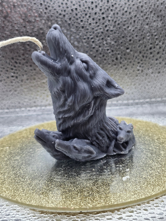 Wolf Candle