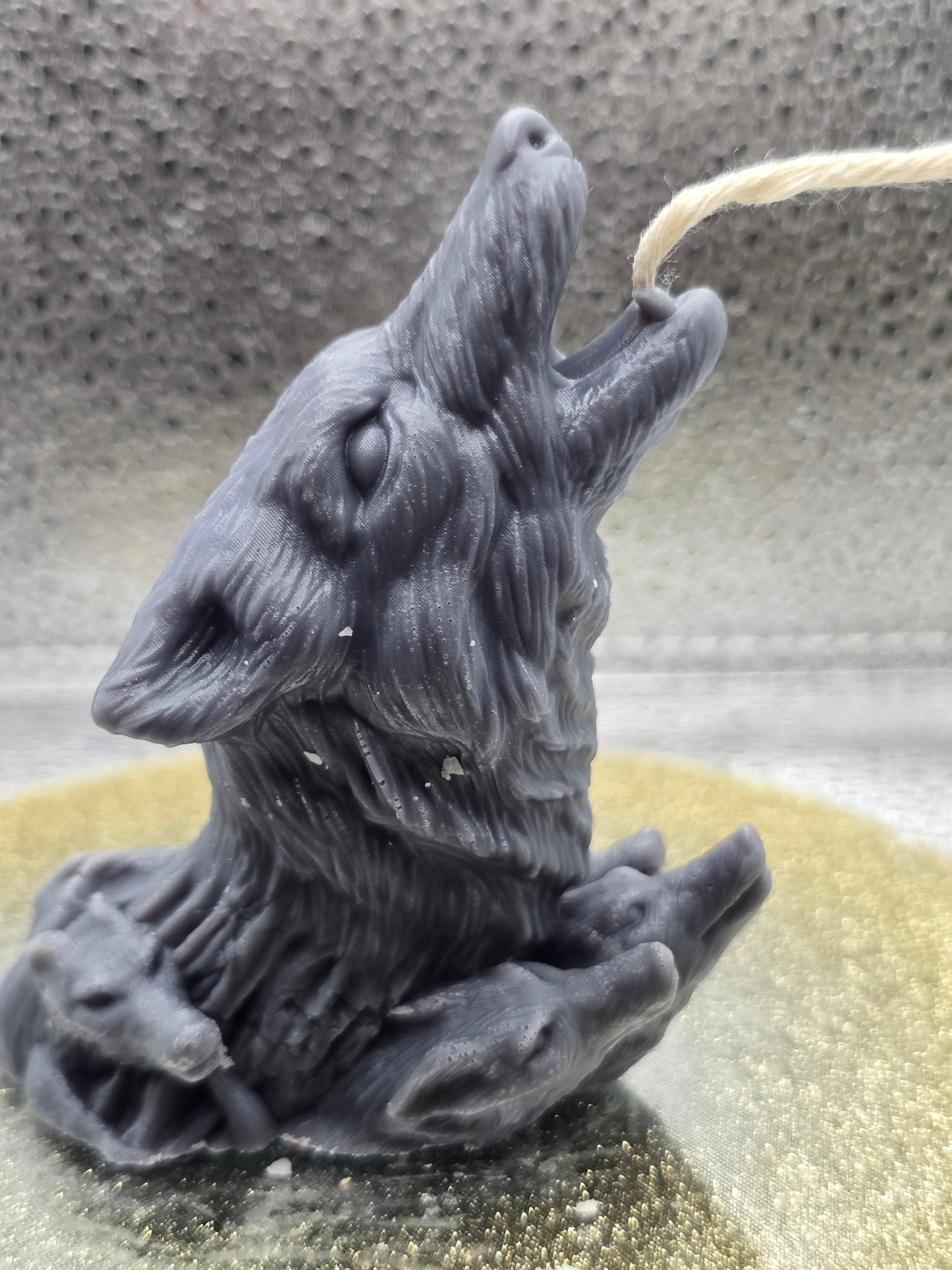 Wolf Candle