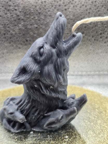 Wolf Candle